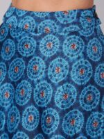 AKS Printed V-Neck Puffed Sleeves Ready to Wear Lehenga & Blouse With Dupatta - Image 3
