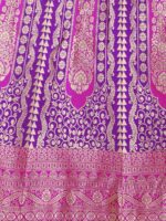 PURVAJA Ready to Wear Lehenga & Unstitched Blouse With Dupatta - Image 3