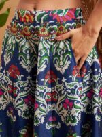 Shae by SASSAFRAS Floral Printed Blazer With Skirt Co-Ords - Image 3