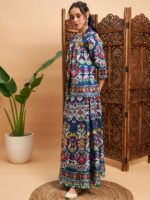 Shae by SASSAFRAS Floral Printed Blazer With Skirt Co-Ords - Image 4