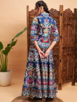 Shae by SASSAFRAS Floral Printed Blazer With Skirt Co-Ords - Image 5