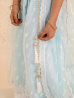 pspeaches Embroidered Thread Work Ready to Wear Lehenga & Blouse With Dupatta - Image 7
