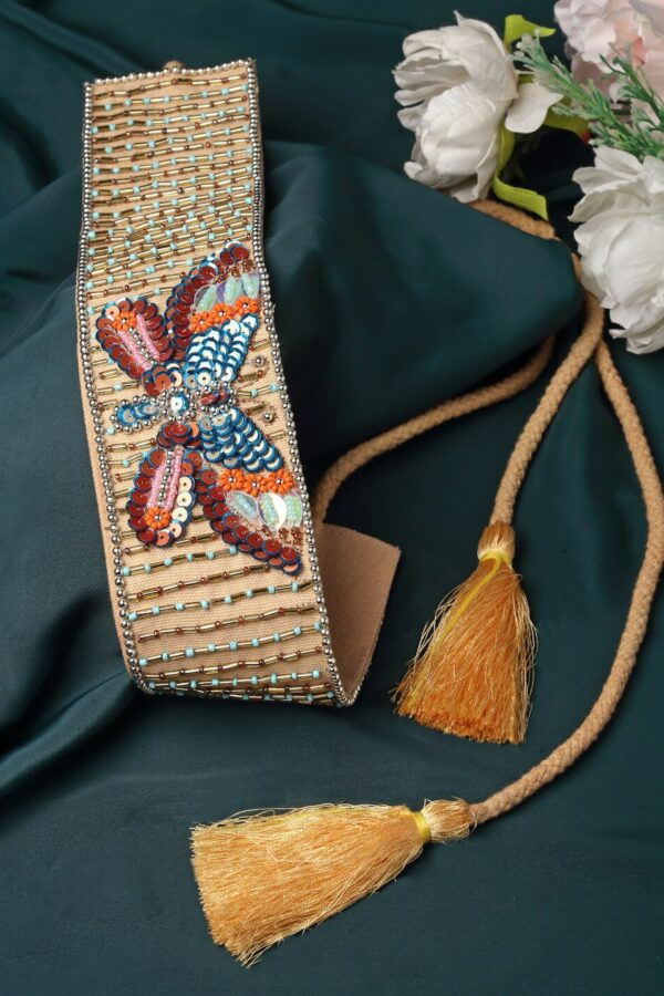 Anekaant Women Embellished Slim Belt