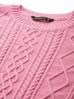 DressBerry Women Pure Acrylic Cable Knit Winter Co-Ords Set - Image 2