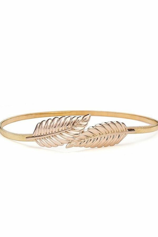 JENNA Vritraz Women Leaf Style Belt