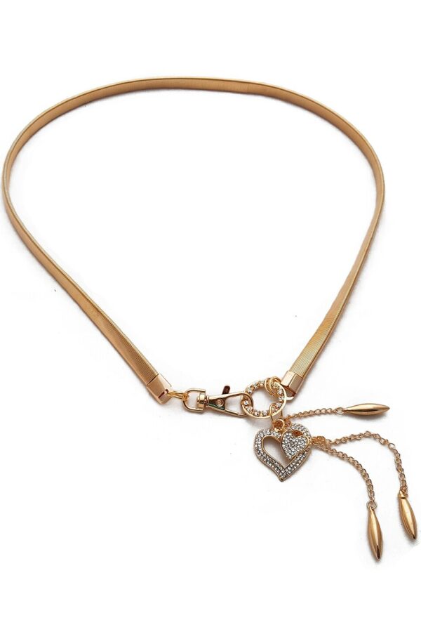 JENNA Women CrystalHeart Belt