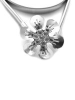 JENNA Women Embellished SilverFlower Belt - Image 4