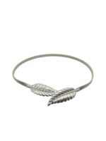 JENNA Women Silver Leaf Belt - Image 2