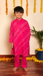 BACHPAN BHENDHAJ PINK KURTA SET