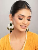 Priyaasi Gold-Plated Contemporary Drop Earrings - Image 5