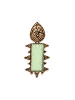 Rubans Gold-Plated Geometric Drop Earrings - Image 5