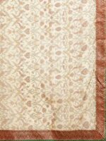 SANGAM PRINTS Floral Silk Blend Kota Saree - Image 5