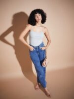 SASSAFRAS BASICS Shoulder Straps Ribbed Top - Image 5