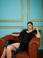 SASSAFRAS Black V-Neck Top - Image 6