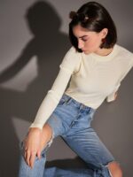 SASSAFRAS Ribbed Round Neck Top - Image 6