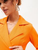 SASSAFRAS Shirt Collar Blazer Dress - Image 2