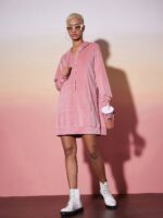 SASSAFRAS alt-laze Hooded Long Sleeves Jumper Dress - Image 5
