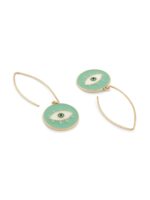 Zaveri Pearls Evil Eye Drop Earrings - Image 3