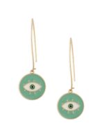 Zaveri Pearls Evil Eye Drop Earrings - Image 5