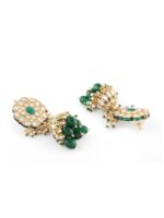 Zaveri Pearls Gold Plated Kundan & Beads Studded Jewellery Set - Image 5