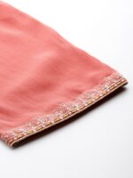 Indo Era Women Floral Embroidered Regular Sequinned Kurta with Trousers & With Dupatta - Image 9