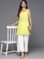 Ahalyaa Floral Printed Square Neck Kurti - Image 5