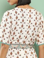 Juniper Printed Waist Tie-Ups Basic Jumpsuit - Image 7