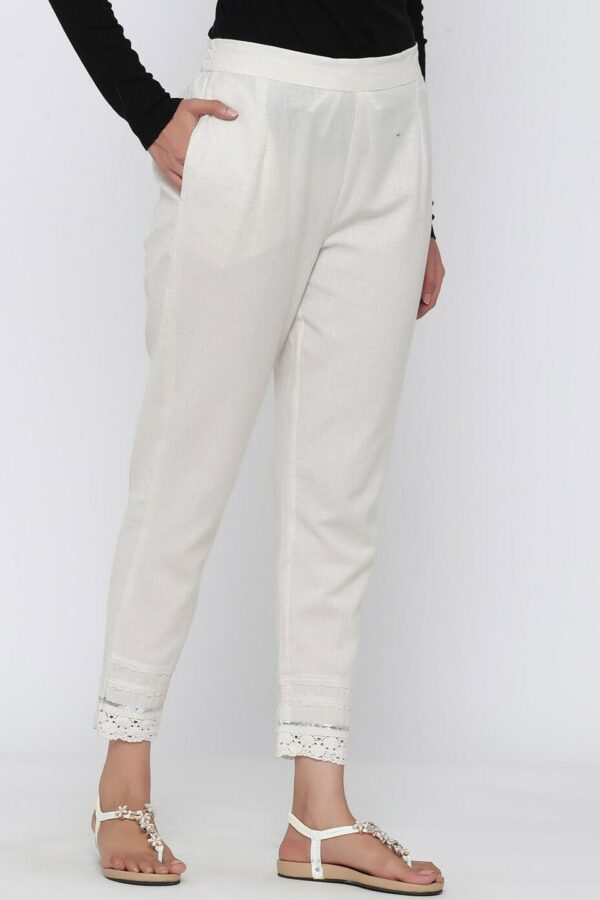 Juniper Relaxed Straight Fit Cotton Trousers