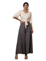 Juniper Women Ethnic Motifs Printed Flared Ethnic Palazzos - Image 5