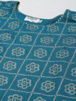 MABISH by Sonal Jain Bandhani Printed One Side Cowl Asymmetric Sheath Dress - Image 2