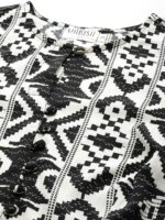 MABISH by Sonal Jain Ethnic Motifs Print Gathered Detail A-Line Midi Dress - Image 2