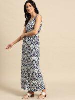MABISH by Sonal Jain Ethnic Motifs Printed Maxi A-Line Waisted Dress - Image 3