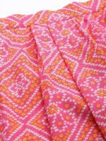 MABISH by Sonal Jain Printed Crop Top With Dhoti Pants - Image 3