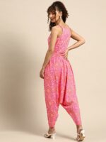 MABISH by Sonal Jain Printed Crop Top With Dhoti Pants - Image 5