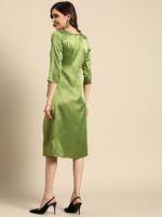 MABISH by Sonal Jain Satin A-Line Dress - Image 4