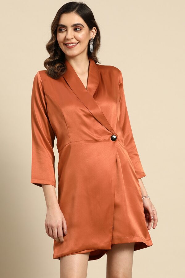 MABISH by Sonal Jain Shawl Neck Playsuit