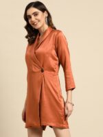 MABISH by Sonal Jain Shawl Neck Playsuit - Image 3