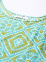 MABISH by Sonal Jain Women Bandhani Kurti With Leheriya Sharara - Image 2