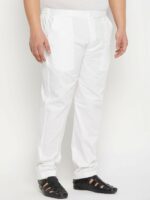 VASTRAMAY PLUS Men Plus Size Pure Cotton Mid-Rise Pyjama - Image 2