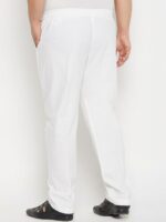 VASTRAMAY PLUS Men Plus Size Pure Cotton Mid-Rise Pyjama - Image 4