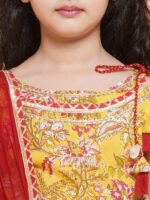 Bitiya by Bhama Girls Printed Ready to Wear Lehenga & Blouse With Dupatta - Image 2