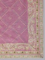 Khushal K Ethnic Motifs Printed Kurta with Palazzos & With Dupatta - Image 4