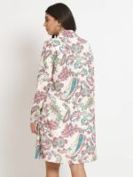 angloindu Paisley Printed Maternity Shirt Dress - Image 5