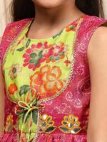 pspeaches Girls Printed Ready to Wear Lehenga & Blouse With Dupatta - Image 2