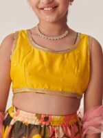 pspeaches Girls Printed Ready to Wear Lehenga & Blouse With Dupatta - Image 2