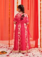 pspeaches Girls Printed Ready to Wear Lehenga & Blouse With Dupatta - Image 5
