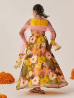 pspeaches Girls Printed Ready to Wear Lehenga & Blouse With Dupatta - Image 5