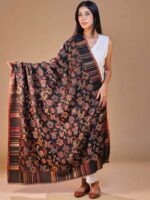 SWI Stylish Women Ethnic Motifs Woven Design Shawl - Image 4
