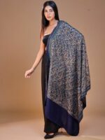 SWI Stylish Women Floral Embroidered Shawl - Image 4