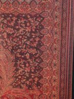 SWI Stylish Women Floral Woven Design Shawl - Image 2